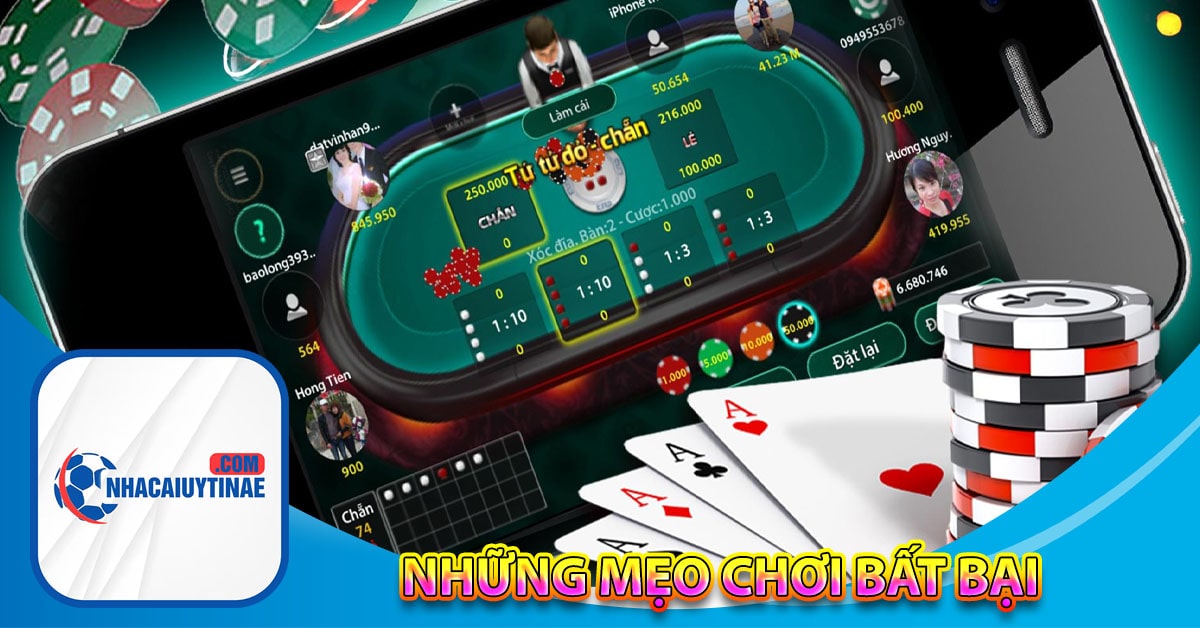 Những mẹo chơi bất bại của các cao thủ game xóc đĩa online đổi thưởng